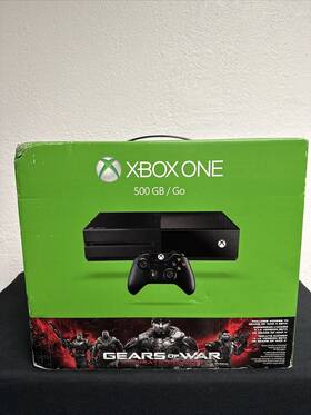 Microsoft 9sia22f41g6292 Xbox One Gears Of War Ultimate Edition 500gb Black Console Nib New