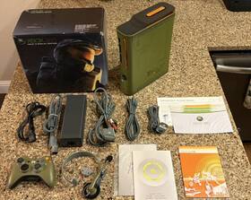 Microsoft 9ue-00001 Xbox 360 Halo 3 Special Edition 20 Gb Hdd Console Complete In Box