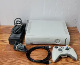 Bb18657 Microsoft Refurbished Xbox 360 20gb - White Tested New Thermal Paste And Dvd Belt Jasper V2