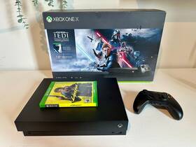 Microsoft Cyv-00411 Xbox One X 1tb Star Wars Jedi Fallen Order Bundle W Game And Controller