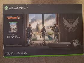 Microsoft Cyv00255 Xbox One X 1tb Tom Clancys The Division 2 Console Bundle - Black