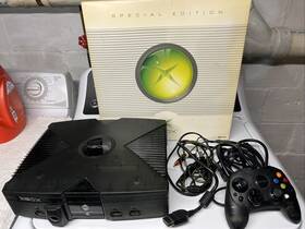Microsoft F23-00093 Xbox Console Special Edition Smoke Skeleton Black Ntsc-j With Box