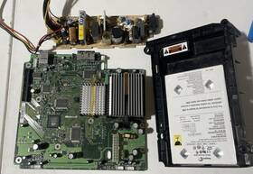 Microsoft F23-00181 Pal Region Original Xbox Crystal Limited Edition Motherboard Drive And Power Sup