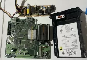 F23-00181 Microsoft Pal Region Original Xbox Crystal Limited Edition Motherboard Drive And Power Sup