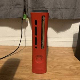 Microsoft Faa-00019 Xbox 360 Resident Evil 5 Limited Edition Red 120gb Console Only Kinect Dashboard