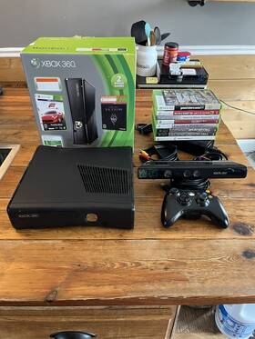 Microsoft R9g-00165 Xbox 360 S Slim 250gb Holiday Forza Bundle With Games