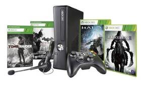Microsoft Ra-6ace-dh2z Xbox 360 250gb Black Friday Bundle With Halo 4 Darksiders Ii Tomb Raider And 1z