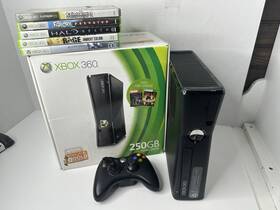 Microsoft Rkh-00003 Xbox 360 Launch Edition 250gb Black Console Games Controller