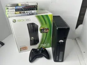 Rkh-00003 Microsoft Xbox 360 Launch Edition 250gb Black Console Games Controller Rkh-00003 Microsoft Xbox 360 Launch Edition 250gb Black Console Games Controller