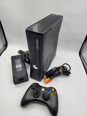 Microsoft S7g-00024 Xbox 360 Console 250gb Matte Black W 40 Pre Loaded Games Controller And Cables