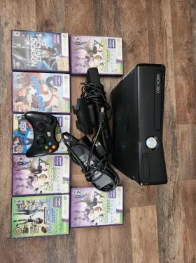 S9g-00022 Microsoft Xbox 360 Kinect Holiday Bundle 250gb Black Console