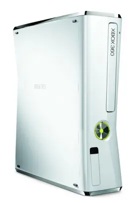 Vconaa48421k2 Microsoft Xbox 360 S 4gb Glossy White Special Edition Very Good 0z