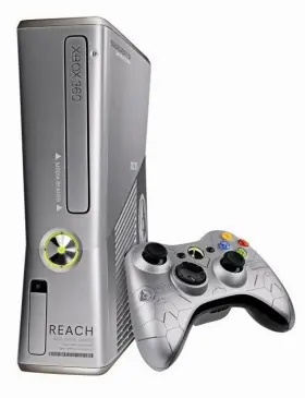 Vcongg56064b4b Microsoft Xbox 360 250gb Halo Reach Console Bundle Silver Home Very Good 9e