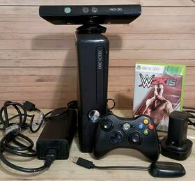 Microsoft W2k15 Xbox 360 Kinect Game System With Complete Accessories