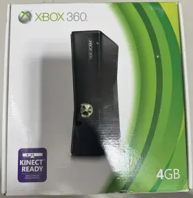 X853393-015 Microsoft Factory Sealed Xbox 360 4gb Black Home Console Wi-fi Capability Hdmi