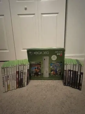 Xgx-00100 Microsoft Xbox 360 Arcade Banjo-kazooie Variant With Games