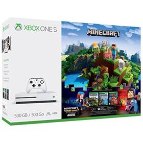 Microsoft Ymp779 Xbox One S 500gb Console Minecraft Bundle Very Good 5z