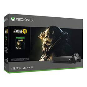 Microsoft Zz732490 Xbox One X 1tb Console Fallout 76 Bundle Very Good 0z