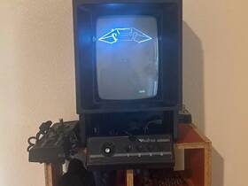 Milton Bradley Hp-3000 Vectrex Arcade System 1982 Console One Game Rip Off Is The Name