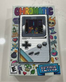 Modretro 850064323030 Chromatic Wave Lite Blue Factory Sealed Gameboy With Tetris. On Hand