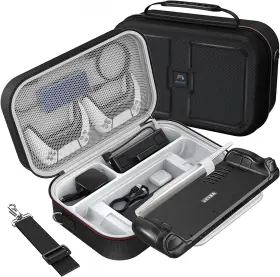 Mooroer 445051980988 Steam Deck Case 2024 Upgrade Carrying Large Capacity S