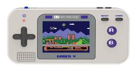 My Arcade 845620039203 Gamer V Classic-purple Portable Gaming System With 220 Games 2.5 Inch Color Dis
