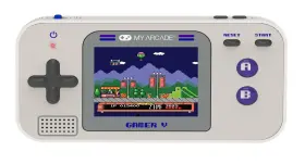 My Arcade 845620039203 Gamer V Classic-purple Portable Gaming System With 220 Games 2.5 Inch Color Dis