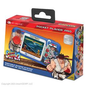 My Arcade 845620041879 Street Fighter Ii Pocket Player Pro Capcom Officially Licensed Handheld Game