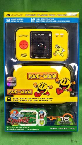 My Arcade 845620071807 Pac-man Bundle And Sports Pixel Pocket Pro F40034670