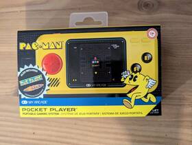 My Arcade Dgunl-3227 Pac-man Pocket Player Portable Handheld 3 Video Games - Open Box