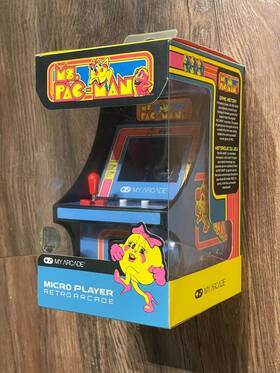 My Arcade Dgunl-3230 Ms.pac-man Micro Player - Blue/pink