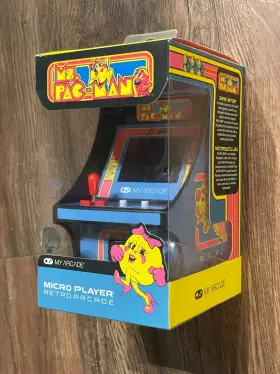 Dgunl-3230 My Arcade Ms.pac-man Micro Player - Blue/pink