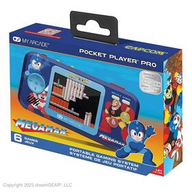 My Arcade Dgunl-4191 Mega Man Pocket Player Pro Portable Video Game System With 6 Games