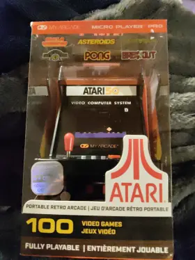Dgunl-7013 My Arcade Atari Micro Player Pro 100 Video Games 6.75 Inch Mini Machine
