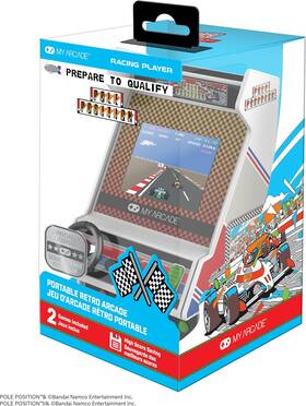 My Arcade Dgunl-7022 Pole Position Racing Player Retro Mini Game Console