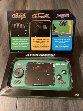 Dgunl3244 My Arcade Galaga Pocket Player Handheld Gaming System