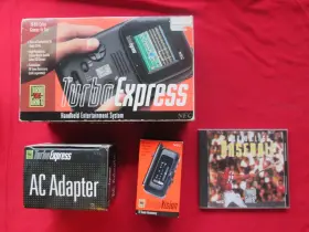 Nec 092218000552 Turboexpress Launch Edition Complete In Box With Cib Ac Adapter Visual Tested