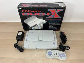 Nec 904323300822 Pc Engine Duo-rx Console With Box And Oem Controller - Tested Works Usa Seller