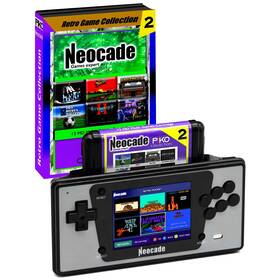 Neocade Md200 Retro Handheld Game Console For Sega Genesis 12 Md Games In Cartridge And 18 Bu