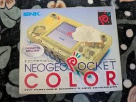 Neop66010 Neogeo Snk Neo Geo Pocket Color Crystal Yellow Handheld Console Cib