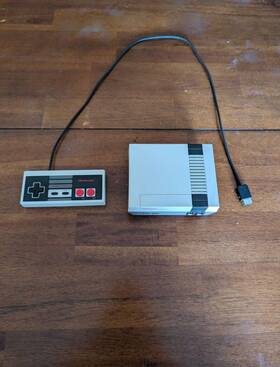 Nintendo 004549659002 Entertainment System 512mb Nes Classic Edition Console - White/gray