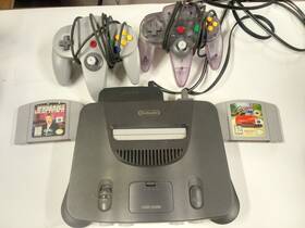 Nintendo 011326-n64 64 N64 Console System Bundle With 2 Controllers Games And Memory Card