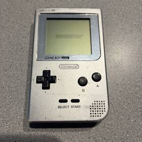 Nintendo 034722582308 Game Boy Pocket Silver Handheld System Parts