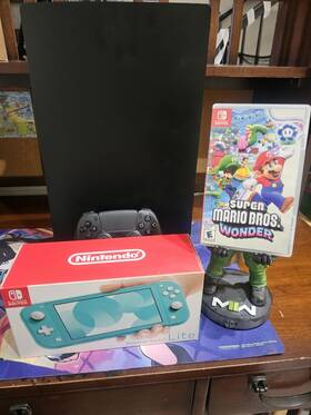 Nintendo 037873973988 Switch Lite Turquoise Handheld Console 32gb