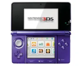Nintendo 043663141444 3ds Midnight Purple Handheld Consoles Very Good Portable System 7z