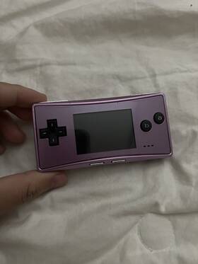 Nintendo 045496441487 Gameboy Micro Purple Pink Japanese Edition