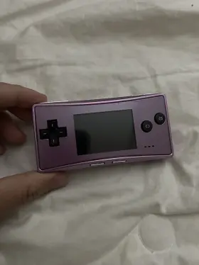 Nintendo 045496441487 Gameboy Micro Purple Pink Japanese Edition