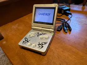 Nintendo 045496441623 Game Boy Advance Sp Tribal Limited Edition - Silver