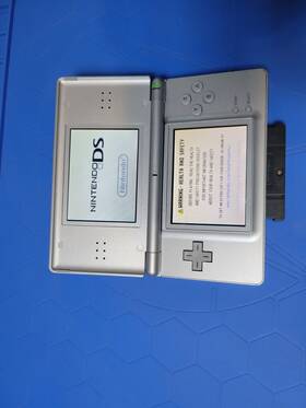 Nintendo 045496442033 Ds Lite Launch Edition Silver Handheld System Usg-003