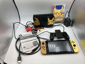 Nintendo 045496452414 Rare Limited Edition Switch Pikachu And Eevee Pok Mon Lets Go